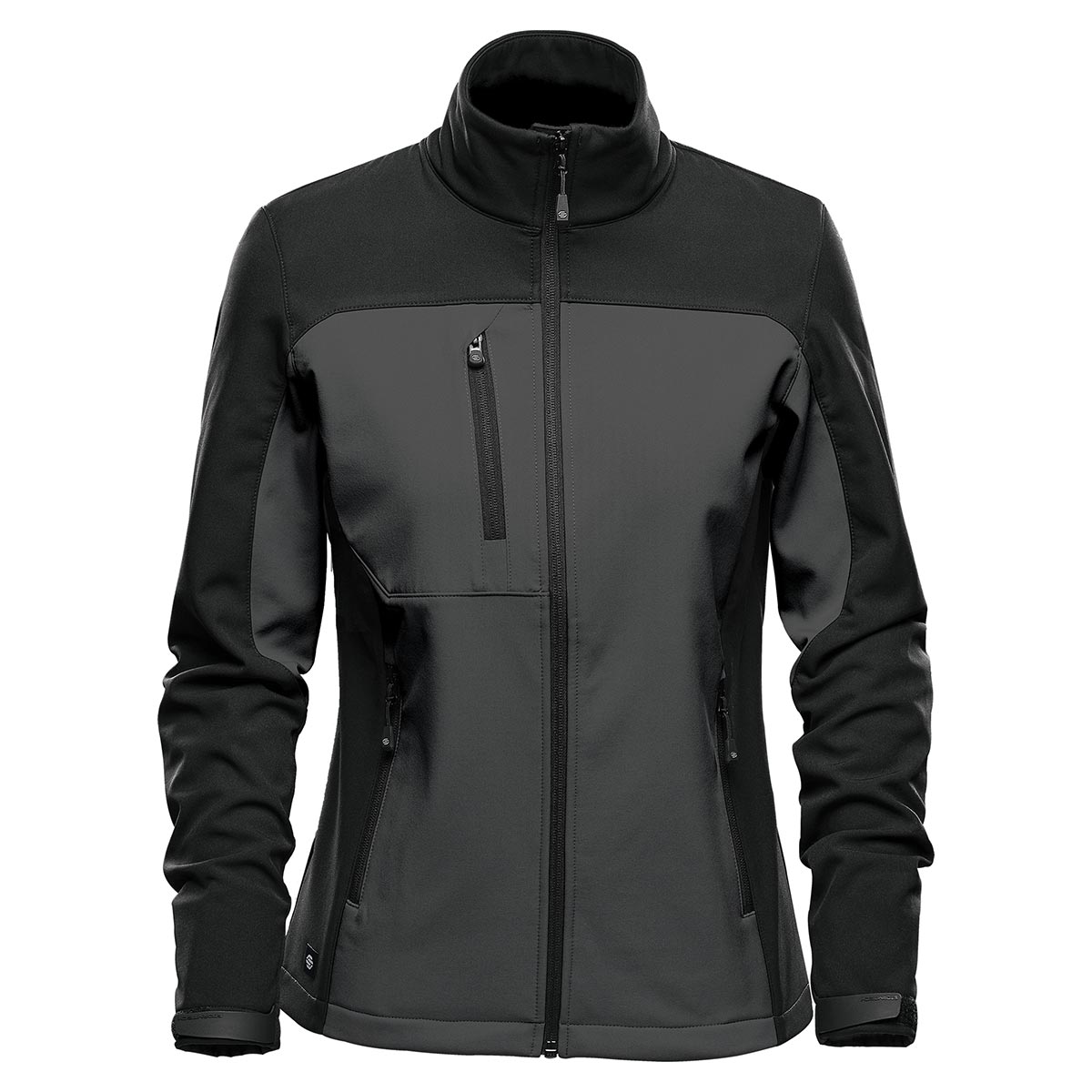 Stormtech Stormtech BHS-3W Women's Cascades Softshell – Dolphin/ Black – M / Dolphin/Black