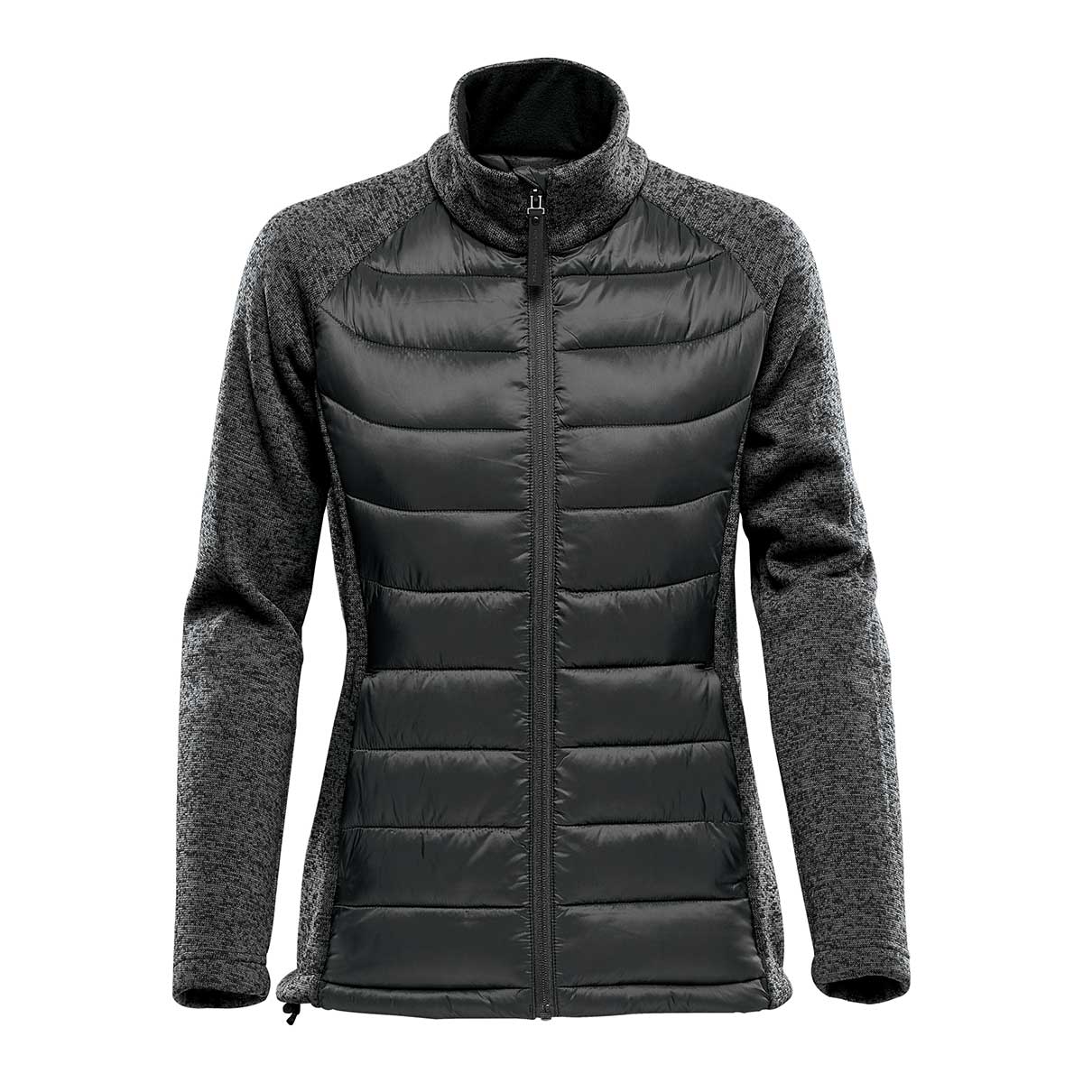 Stormtech Stormtech BRX-1W Women's Narvik Hybrid Jacket – M / Black/Dolphin Heather