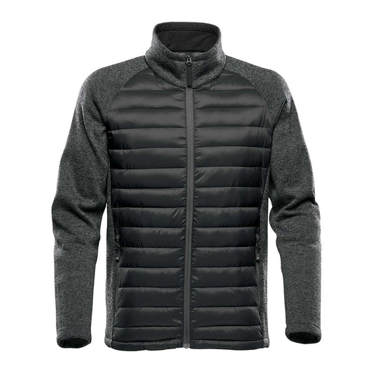 Stormtech Stormtech BRX-1 Men's Narvik Hybrid Jacket – M / Black/Dolphin Heather