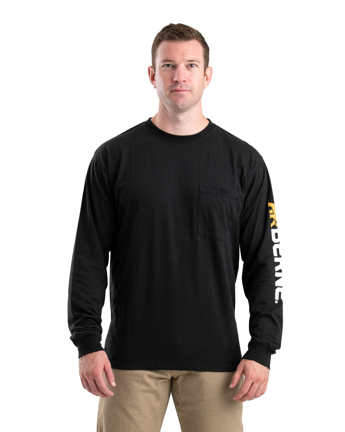 Stormtech Berne BSM14 Signature Long Sleeve Performance Tee – M / Regular / Black