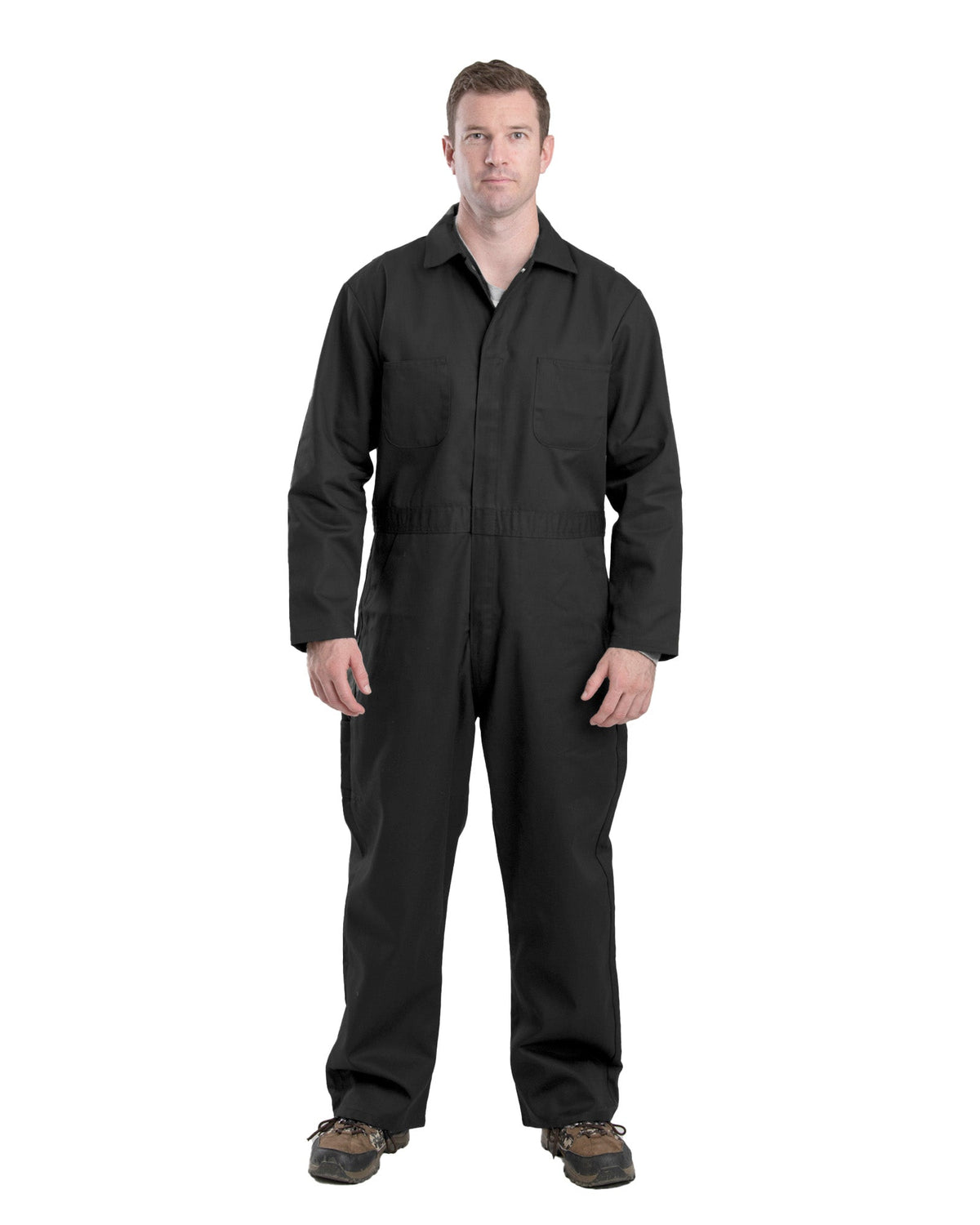 Stormtech Berne C252 Heritage Unlined Poly/Cotton Blend Twill Coverall – Black – Black / Regular / 40