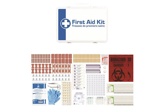 CSA TYPE 2 LARGE PLASTIC FIRST AID KIT - PLASTIC
