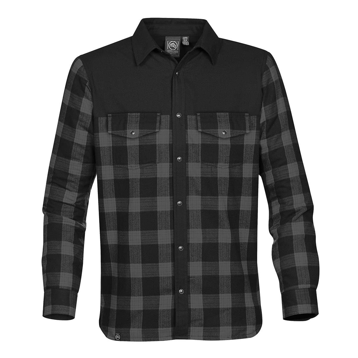 Stormtech Stormtech FLX-1 Men's Logan Thermal Long Sleeve Shirt – M / Carbon Plaid