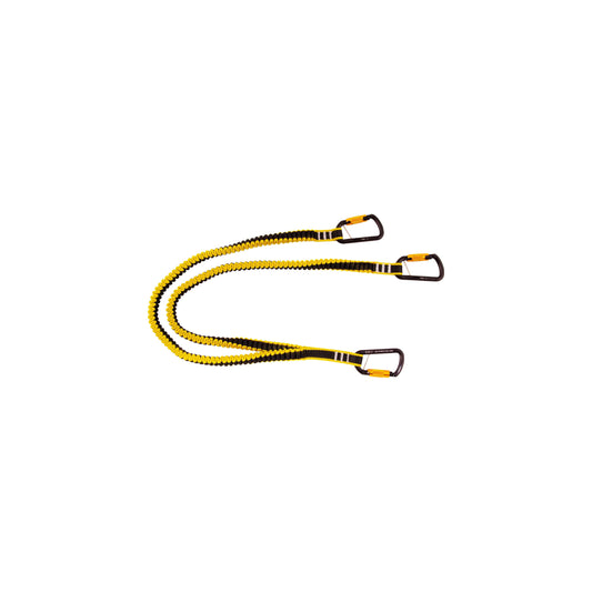 Specification(s)

Capacity: 10kg (22lbs)
Extended length: 70’’
Retracted length: 25’’ ‐ 45’’
Width: 20 mm
Brand: HiiGard
Carabiner: Auto Lock