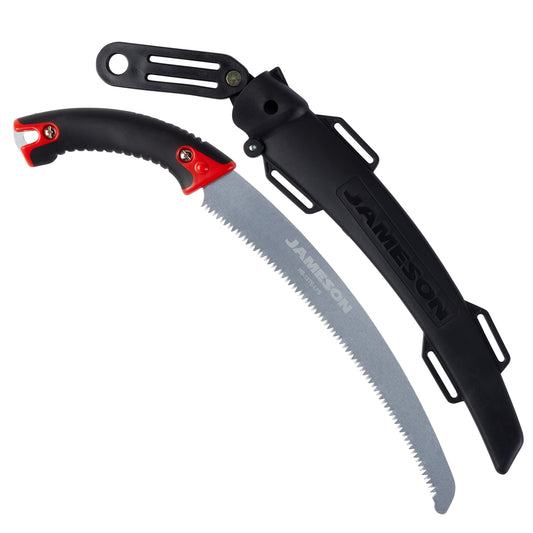 JAMESON Jameson BARRACUDA Arborist Hand Saw with Sheath, 13 in. (HS-13TE-LPS)