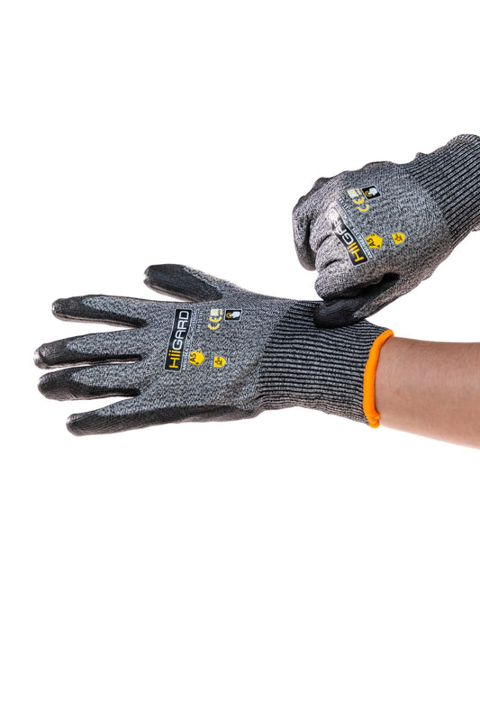 HIIGARD HIIGARD HG-1530GA5 ANSI A5 Cut-Resistant Gloves
