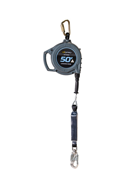 HIIGARD HiiGARD SAF-EDGE 50 ft Self-Retracting Lifeline, Steel Cable