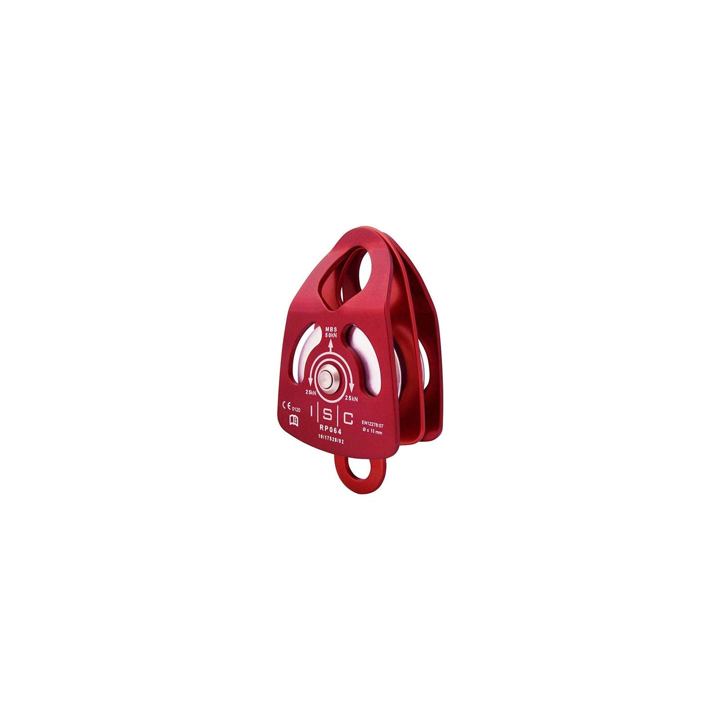 ISC BLACK DOUBLE PRUSSIK PULLEY