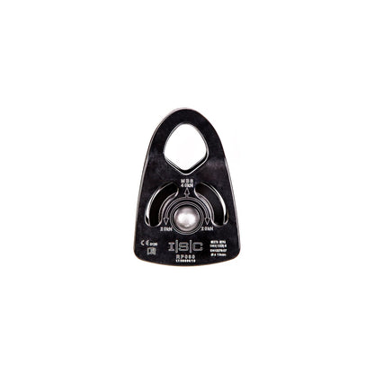 Specification(s)

·       Material: Aluminium

·       Weight: 214g (8oz)

·       Dimensions: 70mm x 103mm (4 1/16 x 2 3/4’’)

·       Rope diameter: 10-13mm (3/8 – 1/2”)

·       Break Strength: 40kn (8992lbs)

·       Standard: CE EN12278 (2007) & NFPA (1983)