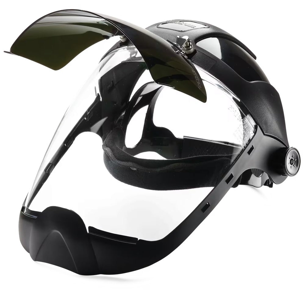 Standard Face Shield with Ratcheting Headgear — official manufacturer product view