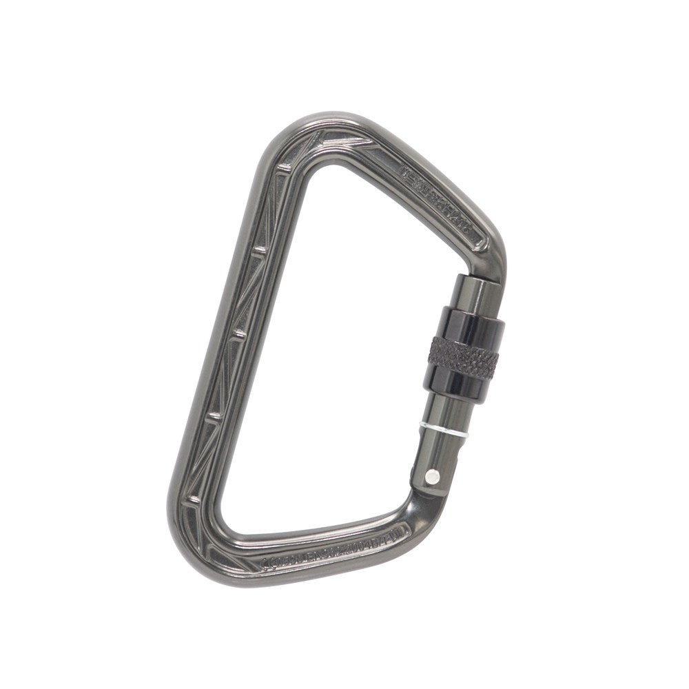 INTERNATIONAL SAFETY COMPONENTS (ISC) ISC WIZARD NFPA Aluminium Screwgate Carabiner, KH218SG1