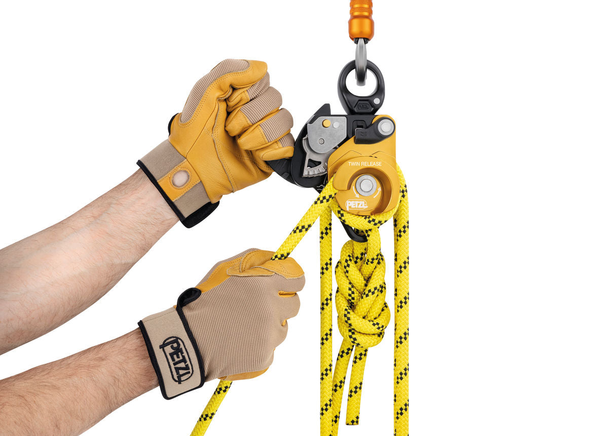 PETZL PETZL TWIN RELEASE Double Pulley with Progress Capture | P001DA00