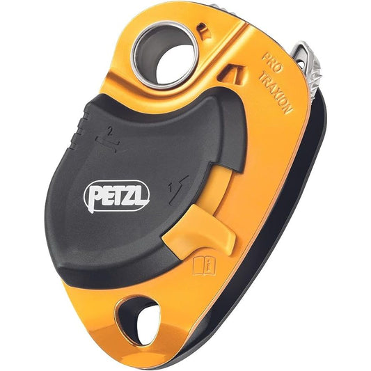 Allows a rope to be installed when the pulley is connected to the anchor
Well suited for hauling heavy loads
Large diameter aluminum sheave mounted on sealed ball bearings for excellent efficiency
Side plate locks when loaded and prevents opening of the pulley during use
Lower connection point for creating different types of hauling systems