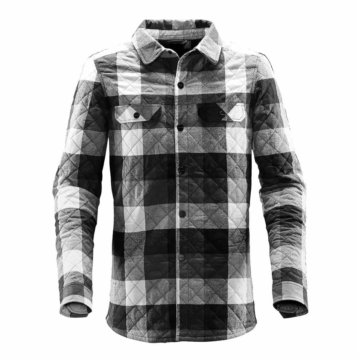 Stormtech Stormtech QPX-1 Men's North Beach Shacket – M / Black/Dolphin