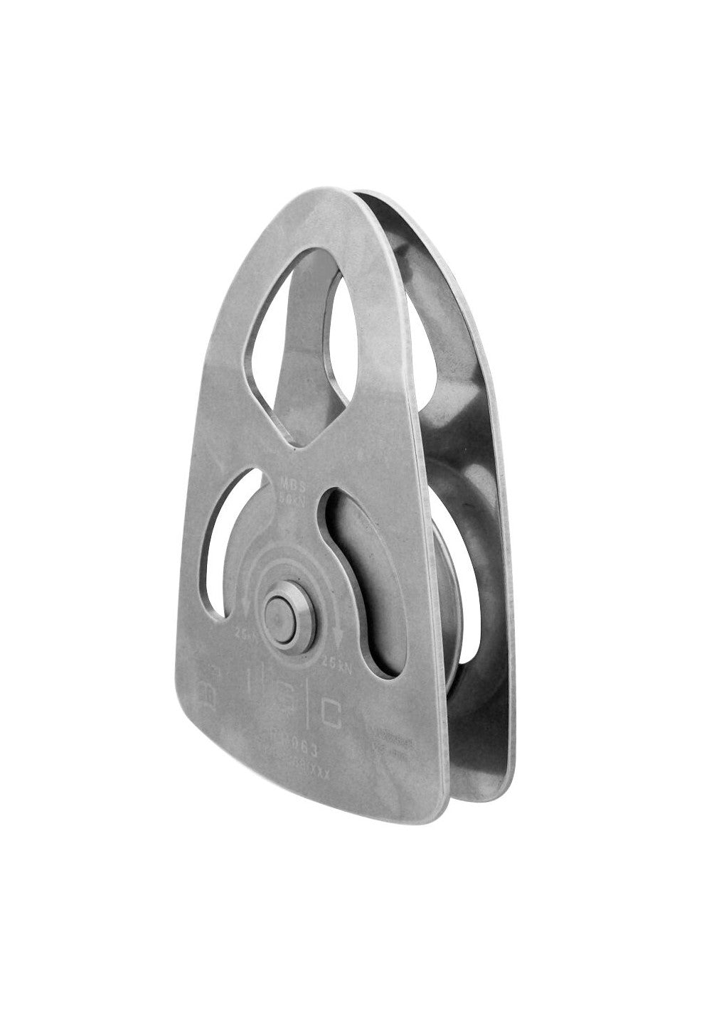 INTERNATIONAL SAFETY COMPONENTS (ISC) ISC RP063D Single Stainless-Steel Medium Prusik Pulley