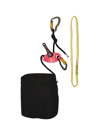 INTERNATIONAL SAFETY COMPONENTS (ISC) ISC D2 Compact Emergency Descent and Evacuation System, 15.24 m (50 ft)