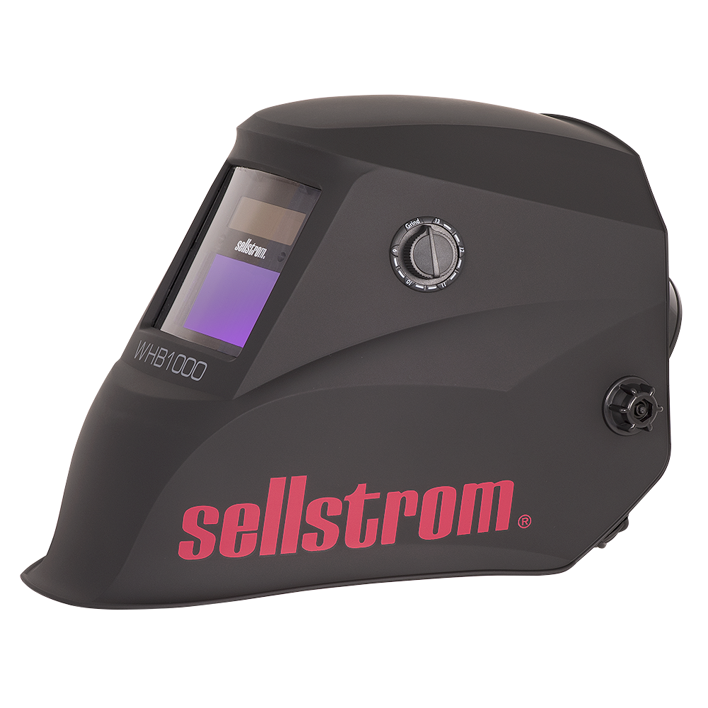 SELLSTROM ADVANTAGE SERIES WELDING HELMET - ADF - BLACK