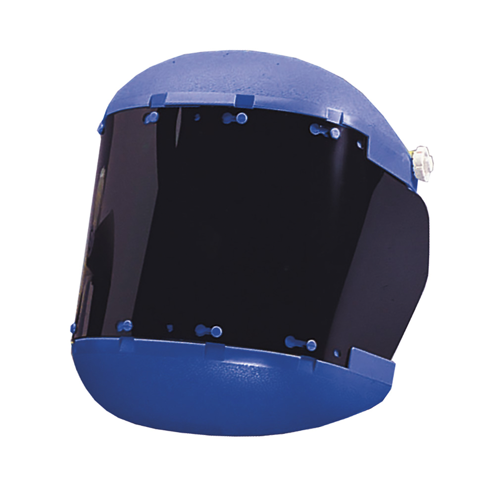 SELLSTROM 380 PREMIUM SERIES DUAL CROWN FACE SHIELD - RATCHETING HEADGEAR - SHADE 5 IR UNCOATED