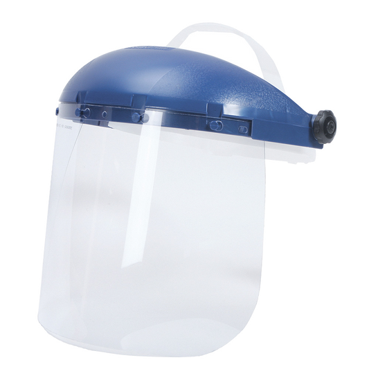 SELLSTROM 390 PREMIUM SERIES SINGLE CROWN FACE SHIELD - ACETATE WINDOW