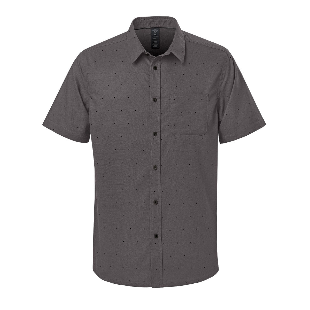 Stormtech Stormtech SBR-1 Men's Molokai Short Sleeve Shirt – M / Carbon/Black