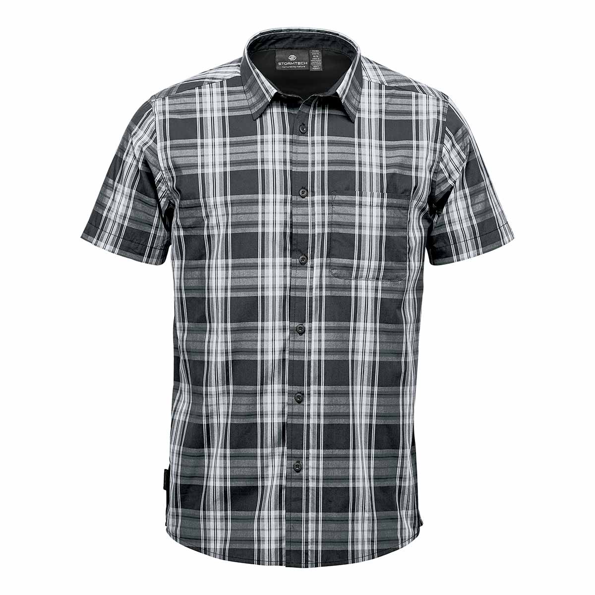 Stormtech Stormtech SFV-1 Men's Dakota Short Sleeve Shirt – M / Carbon/Black