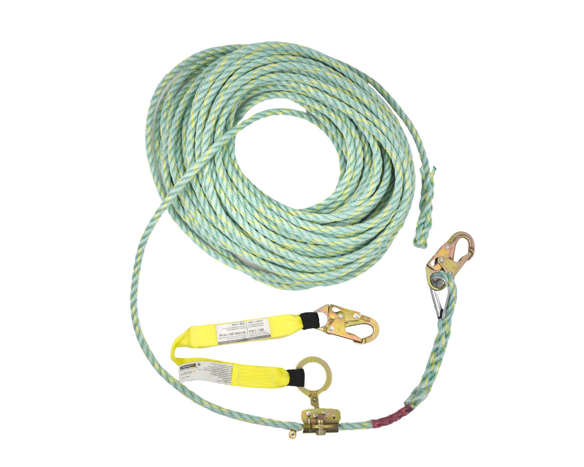SL TECH SL Tech Hii-GARD Polypropylene Vertical Lifeline with Steel Hook