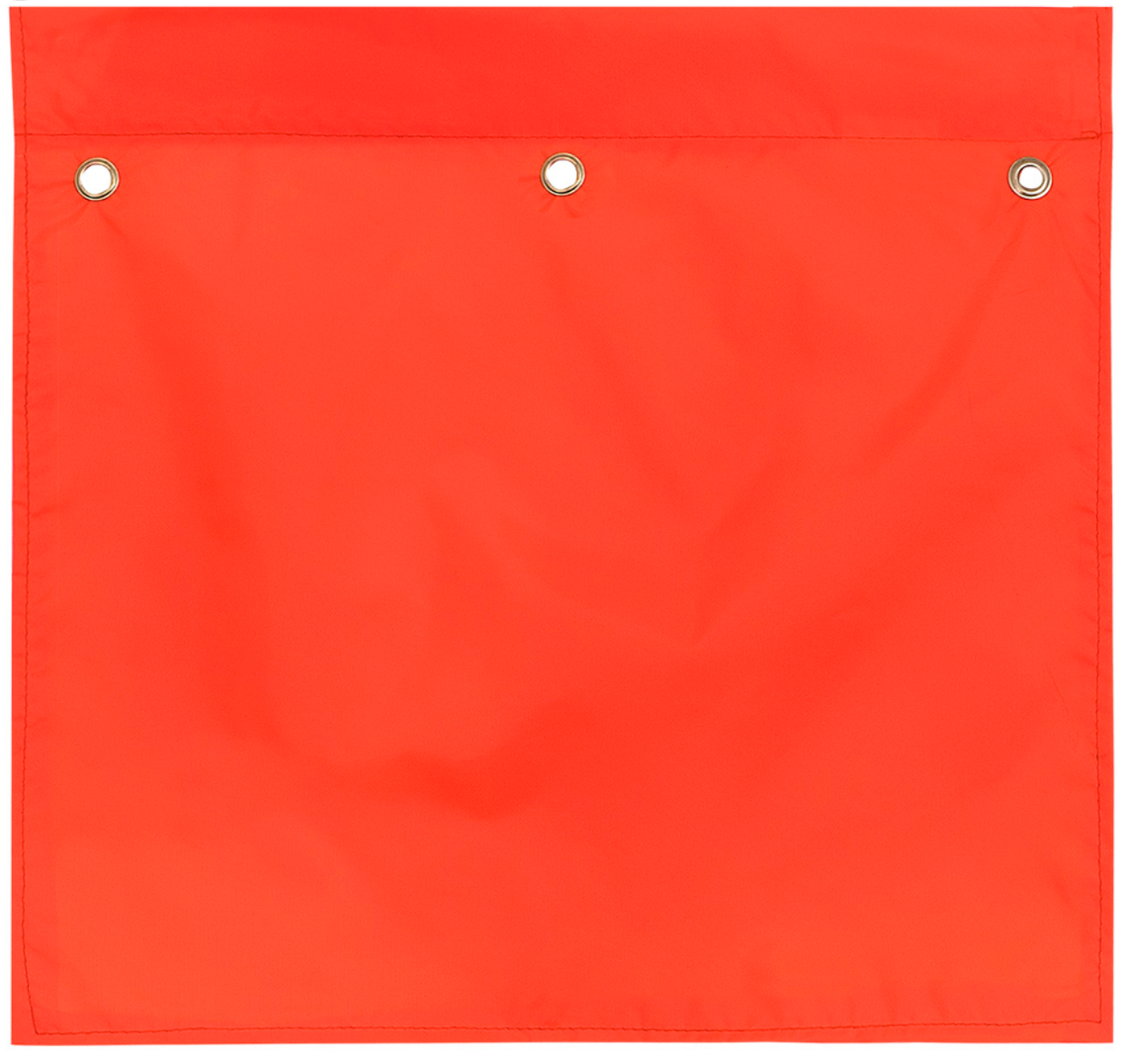 Pioneer Pioneer 369 Orange Polyester Traffic Flag – 16 × 16 in.