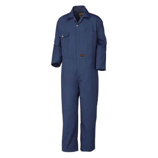 PIONEER 515 POLY/COTTON COVERALL - NAVY