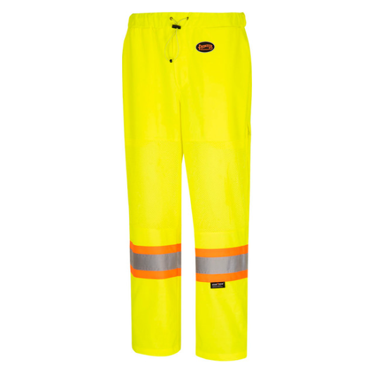PIONEER 5999PW WOMEN'S TRAFFIC SAFETY PANTS - HI-VIZ YELLOW/GREEN