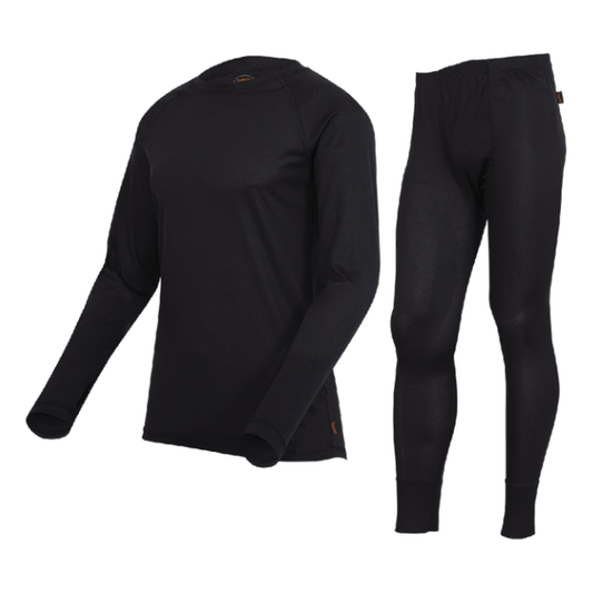 • 100% polyester birdseye 3.8 oz (130 GSM)
• Special fabric weave keeps the fabric dry
• Packed in hangable box
• Self-fabric neck, cuffs and ankles
• Flat lock seams for added comfort
• Soft and comfortable 4-way stretch fabric
• Special fabric weave keeps you warm in the winter and cool in the summer
• Fly access
