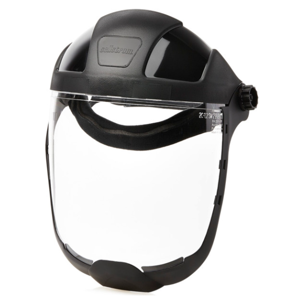 S32210 STANDARD FACE SHIELD WITH RATCHETING HEADGEAR