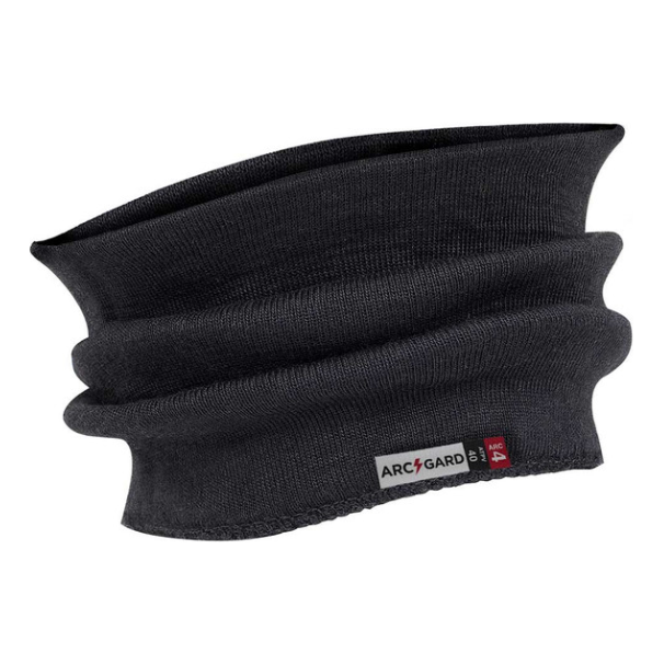 PIONEER C307 FLAME RESISTANT/ARC RATED DOUBLE LAYER NECK WARMER - BLACK
