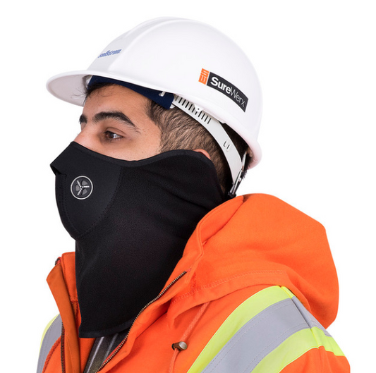 PIONEER 5510 FLEECE FACE MASK WITH NEOPRENE MOUTHPIECE