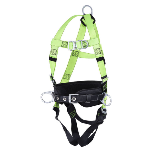 PEAKWORKS FBH10000L1020 CONTRACTOR HARNESS WITH POSITIONING BELT - 4D - CLASS APE - MED