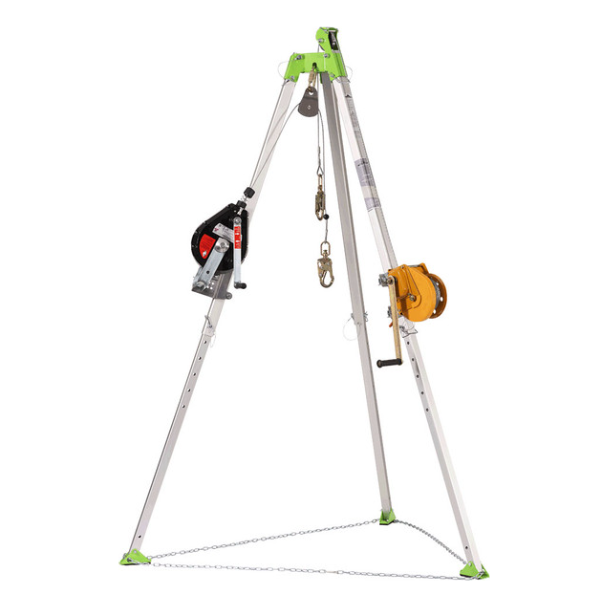 CSK3-60 CONFINED SPACE KIT: TRIPOD, 3-WAY 60' (18 M) SRL, 65' (20 M) MAN WINCH AND BAG