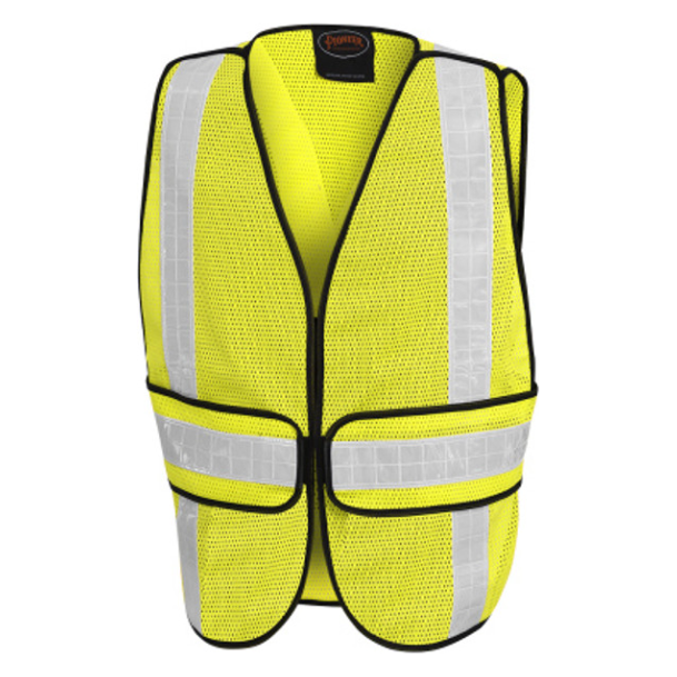 PIONEER 592B ALL-PURPOSE MESH VEST - HI-VIZ YELLOW/GREEN