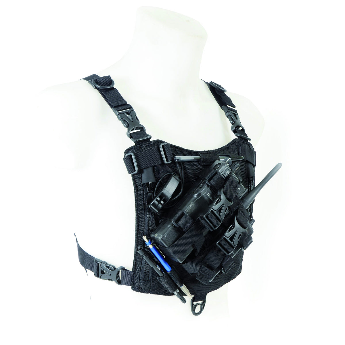 THORAX Double Versatile Radio Holder with Integrated Radio Cover