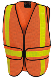 PIONEER 592A ALL-PURPOSE MESH VEST - HI-VIZ ORANGE