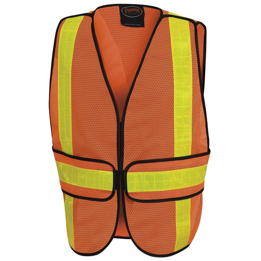 Pioneer 592A All-Purpose Mesh Vest - Hi-Viz Orange