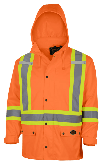Pioneer 5575A Hi-Viz 100% Waterproof Jacket