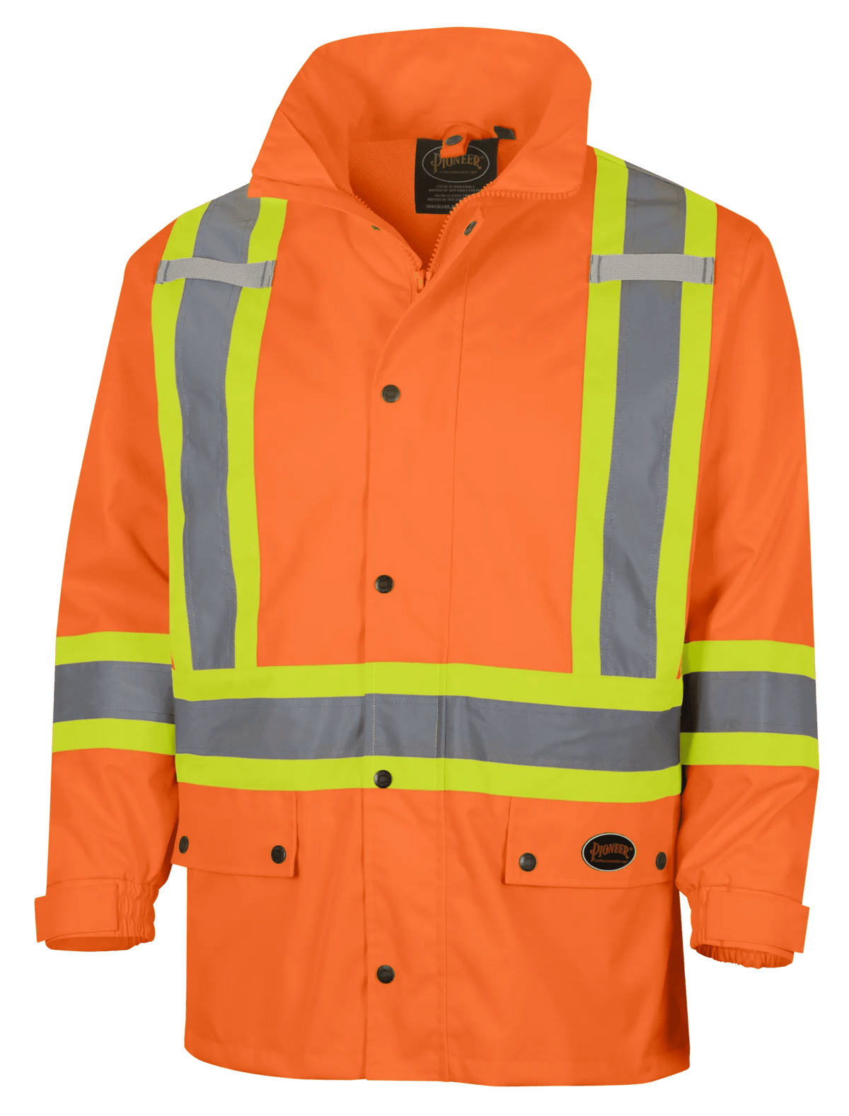 Pioneer 5575A Hi-Viz 100% Waterproof Jacket