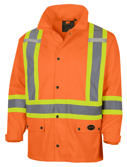 Pioneer 5575A Hi-Viz 100% Waterproof Jacket