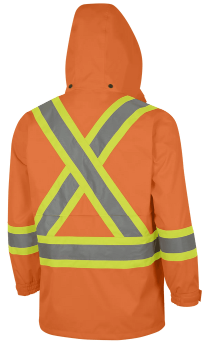 Pioneer 5575A Hi-Viz 100% Waterproof Jacket