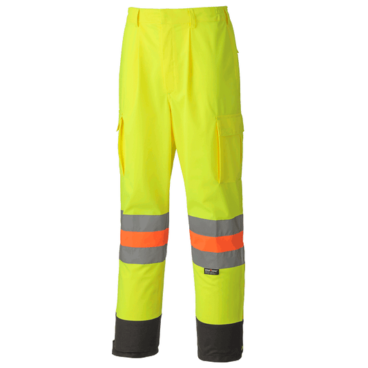 PIONEER QUEBEC HI-VIS BREATHABLE TRAFFIC CONTROL SAFETY PANTS