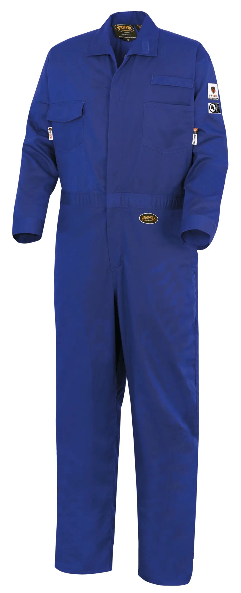 PIONEER 7779 FR-Tech® 88/12 7 oz FR/ARC-Rated Safety Coveralls – Royal Blue