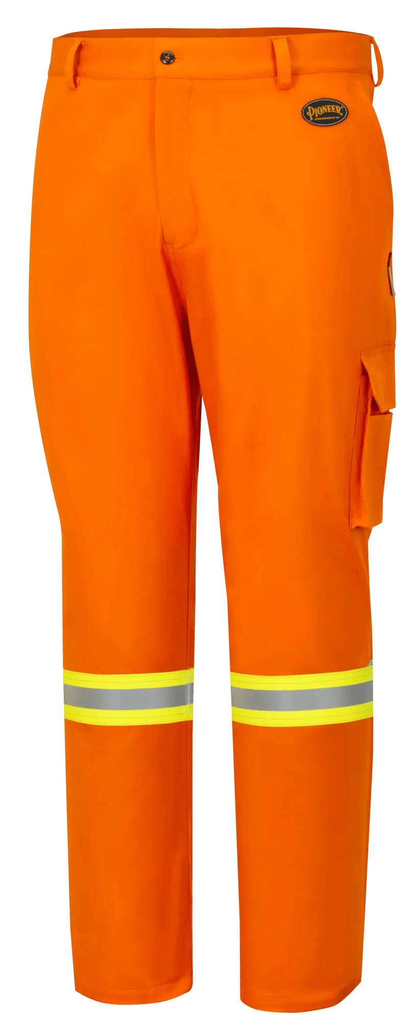 PIONEER 7776 HI-VIS FR-TECH® FLAME-RESISTANT UNLINED SAFETY PANTS – HI-VIS ORANGE