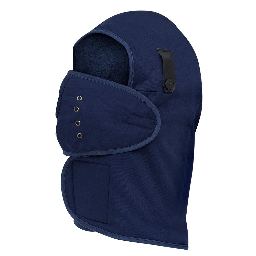 Pioneer Pioneer 565N Long-Neck Fleece-Lined Hard Hat Liner - Navy