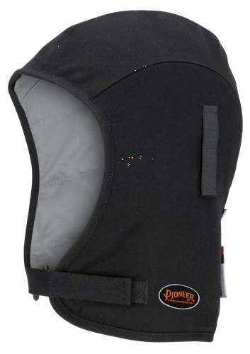 Flame-Resistant Quilted Hard Hat Liner – Black – One Size Fits All