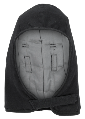 Flame-Resistant Quilted Hard Hat Liner – Black – One Size Fits All