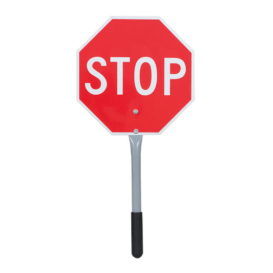 Pioneer Pioneer 468 Stop/Slow Traffic Paddle – 12 × 12 Inches